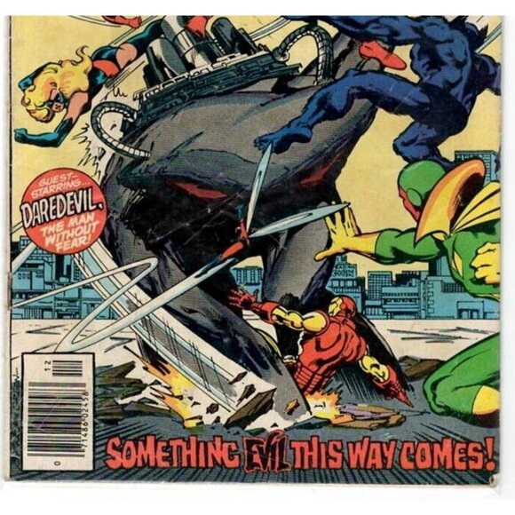 Comic Book #190 December Marvel Comic Group The Avengers Earths Mightiest Heroes - Picture 5 of 10